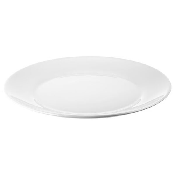 Plate white 9.75”