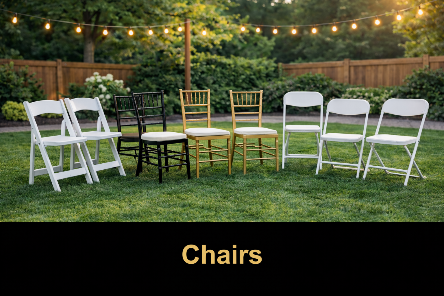 Chair rental Resin Chairs