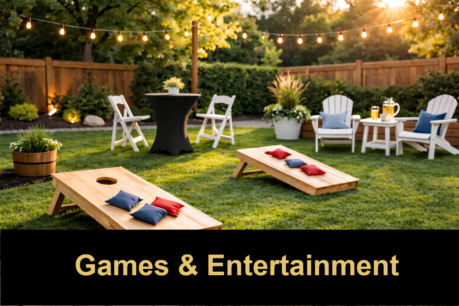 Game and entertainment rentals